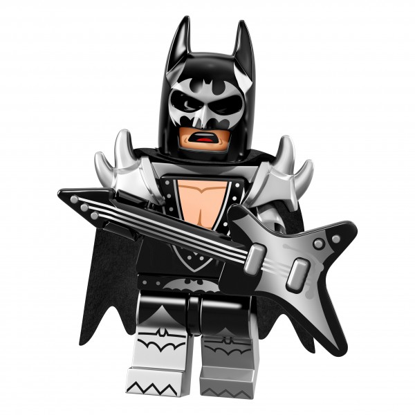 The LEGO® Batman Movie Minifigur - Glam Metal Batman 71017-02