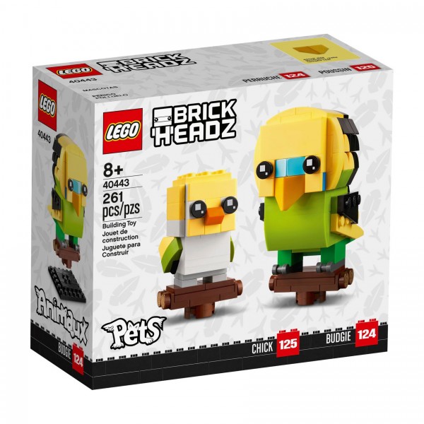 LEGO® BrickHeadz 40443 Wellensittich