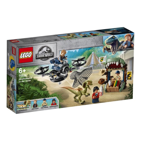 LEGO® Jurassic World 75934 Dilophosaurus auf der Flucht