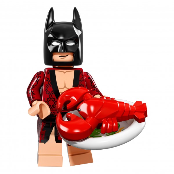 The LEGO® Batman Movie Minifigur - Lobster-Lovin Batman 71017-01