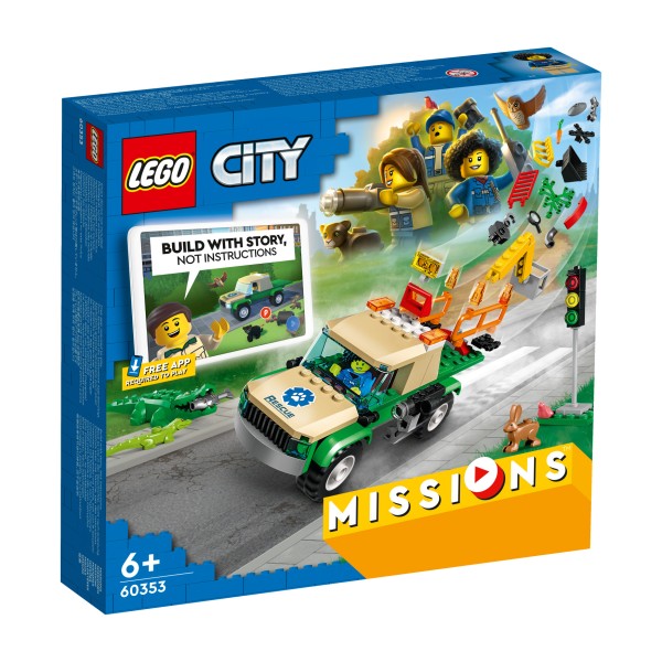 LEGO® CITY 60353 Tierrettungsmissionen