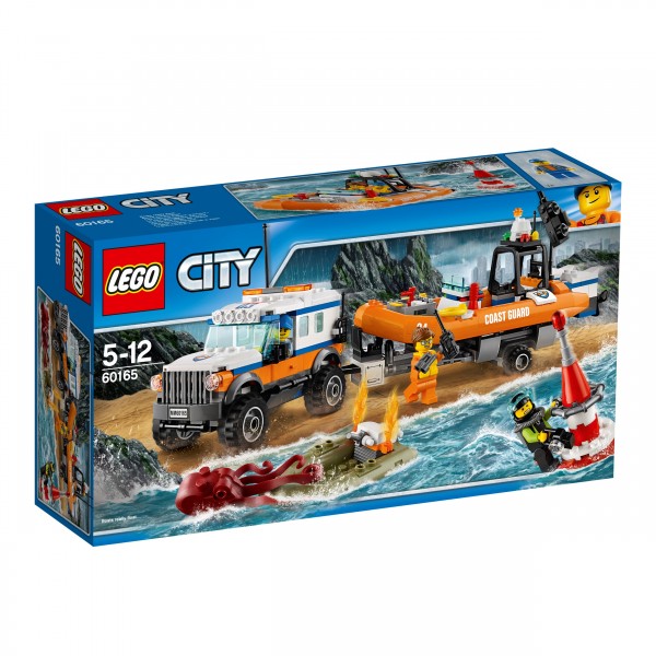 LEGO® CITY 60165 Geländewagen mit Rettungsboot