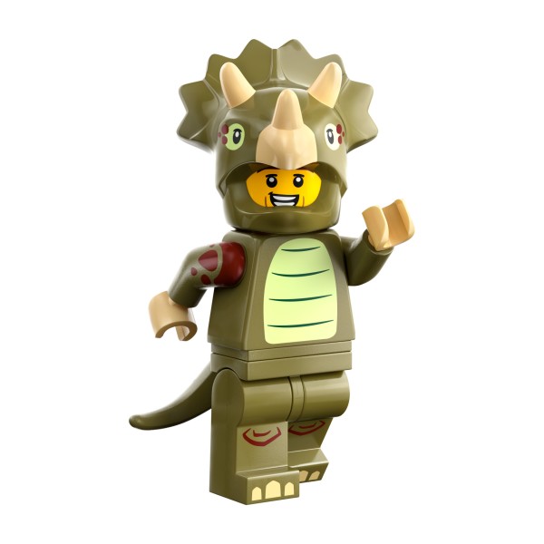 LEGO® Minifigur Serie 25 71045-08: Triceratops-Fan
