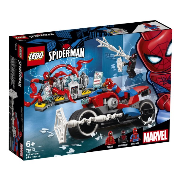 LEGO® Marvel Super Heroes 76113 Spider-Man Motorradrettung