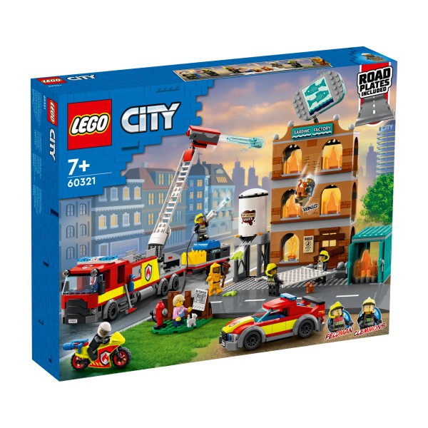 LEGO® CITY 60321 Feuerwehreinsatz mit Löschtruppe