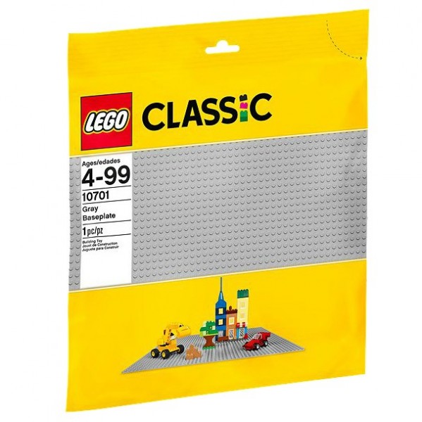 LEGO® Classic 10701 Graue Grundplatte