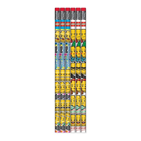 LEGO® Iconic 51140 Bleistifte 6er Pack mit Radiergummi
