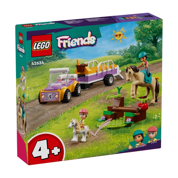 LEGO® Friends 42634 Pferde- und Pony-Anhänger