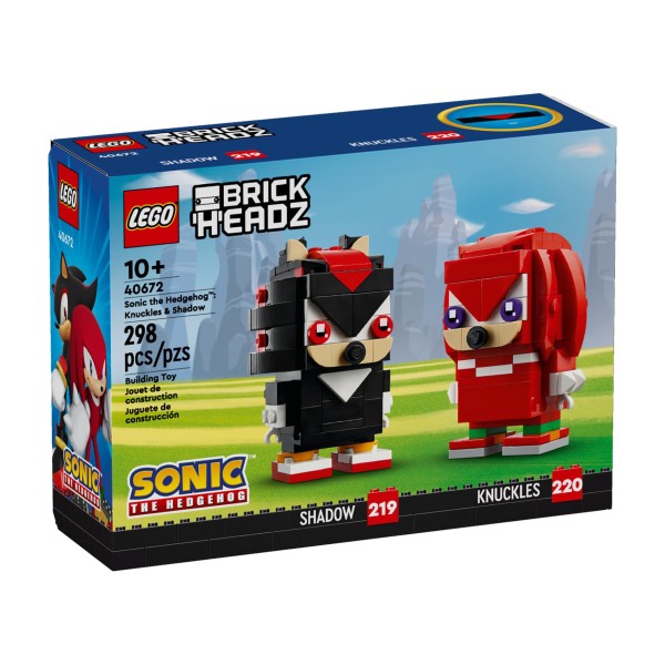 LEGO® BrickHeadz™ 40672 Sonic the Hedgehog™: Knuckles & Shadow