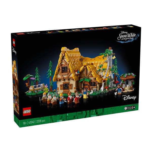 LEGO® Disney Princess 43242 Die Hütte von Schneewittchen und den sieben Zwergen