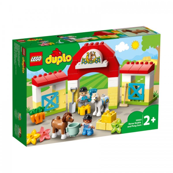 LEGO® DUPLO® 10951 Pferdestall und Ponypflege