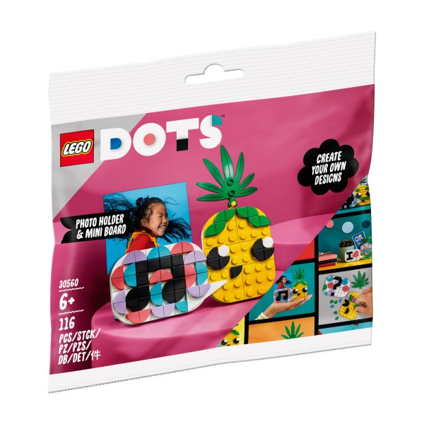 LEGO® DOTS™ 30560 Ananas Fotohalter & Mini-Tafel