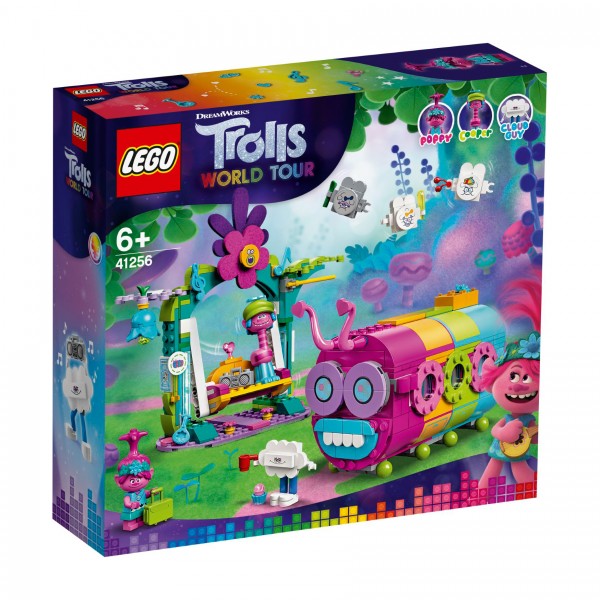 LEGO® Trolls 41256 Regenbogen-Raupenbus