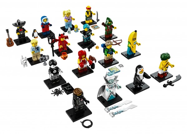 LEGO® Minifiguren Serie 16 - alle 16 Figuren