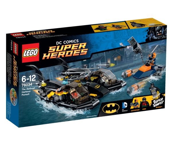 LEGO® 76034 Die Batboat-Verfolgungsjagd im Hafen