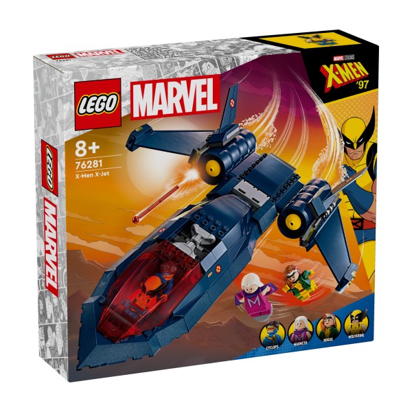 LEGO® Marvel Super Heroes™ 76281 X-Jet der X-Men