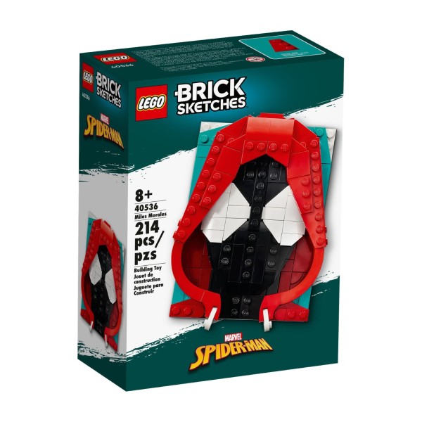 LEGO® Brick Sketches 40536 Miles Morales