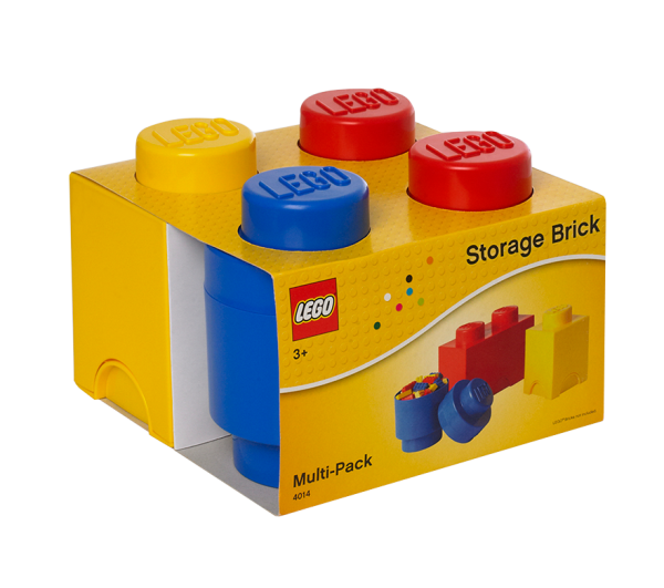 LEGO® Storage Brick Multi Pack bunt
