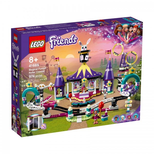 LEGO® Friends 41685 Magische Jahrmarktachterbahn