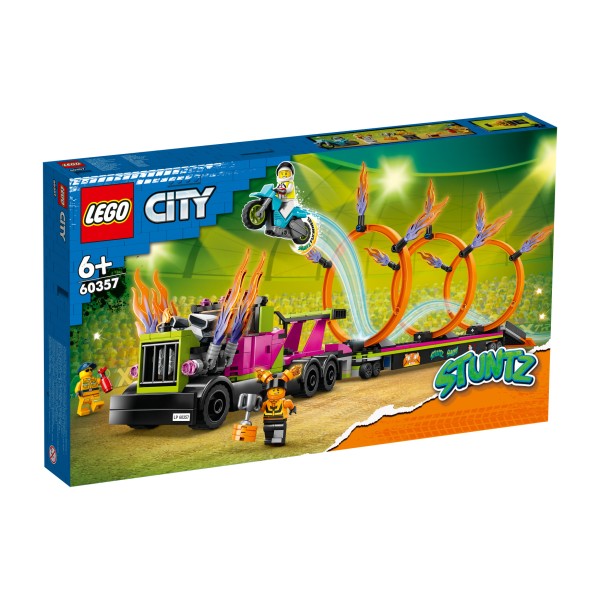 LEGO® City 60357 Stunttruck mit Feuerreifen-Challenge