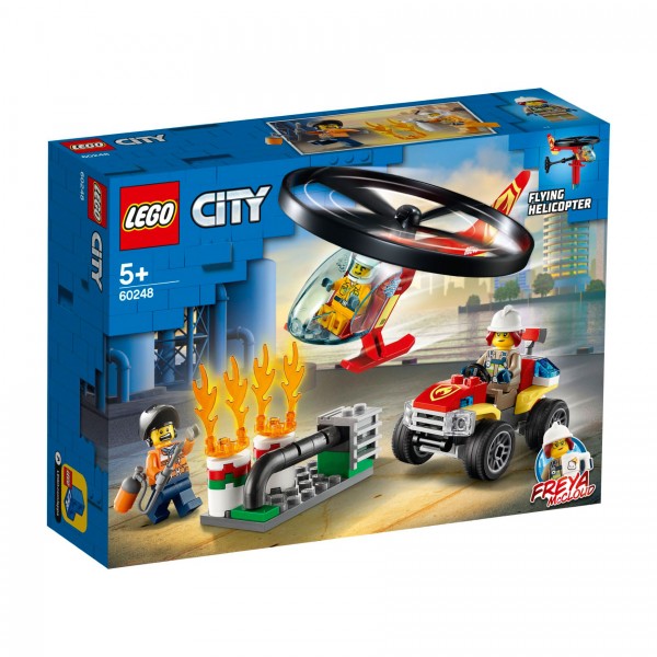 LEGO® CITY 60248 Einsatz mit dem Feuerwehrhubschrauber