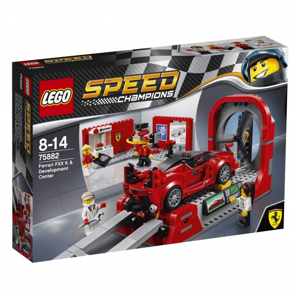 LEGO® Speed Champions 75882 Ferrari FXX K & Entwicklungszentrum