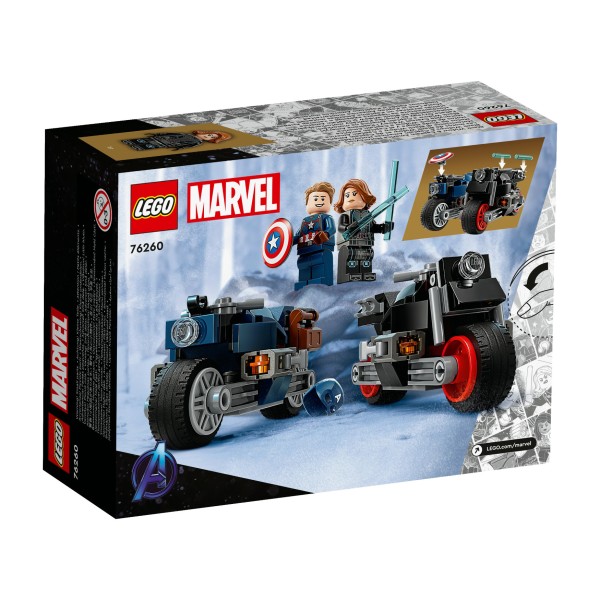 LEGO® Marvel Super Heroes™ 76260 Black Widows & Captain Americas Motorräder