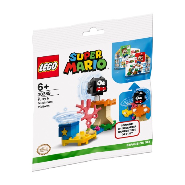 LEGO® Super Mario™ 30389 Fuzzy & Pilz-Plattform - Erweiterungsset