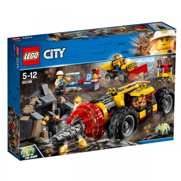 LEGO® CITY 60186 Schweres Bohrgerät für den Bergbau