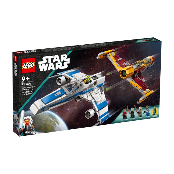 LEGO® Star Wars™ 75364 New Republic E-Wing™ vs. Shin Hatis Starfighter™