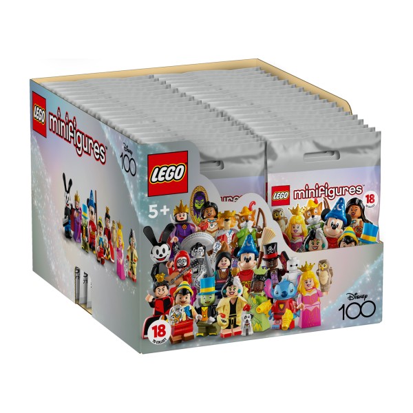 LEGO® 71038 "Disney 100" Minifiguren Serie Thekendisplay