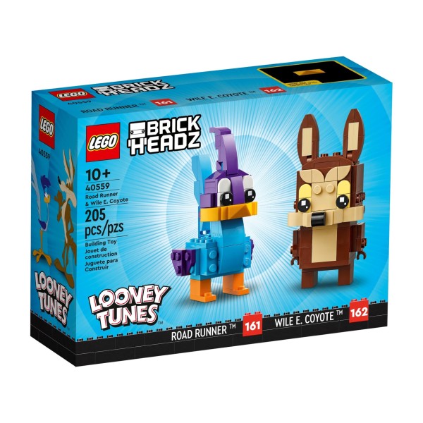 LEGO® BrickHeadz™ 40559 Road Runner & Wile E. Coyote