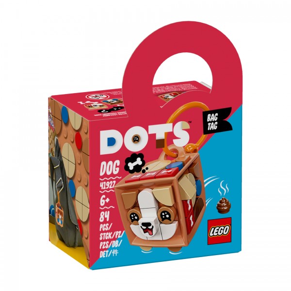 LEGO® DOTS™ 41927 Taschenanhänger Hund