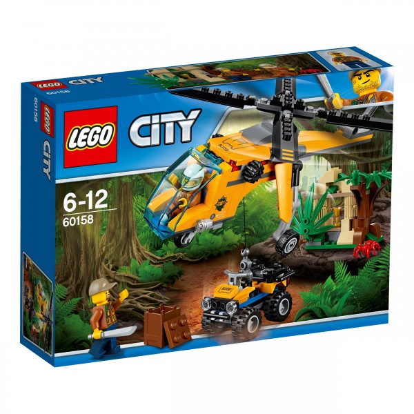 LEGO® CITY 60158 Dschungel-Frachthubschrauber