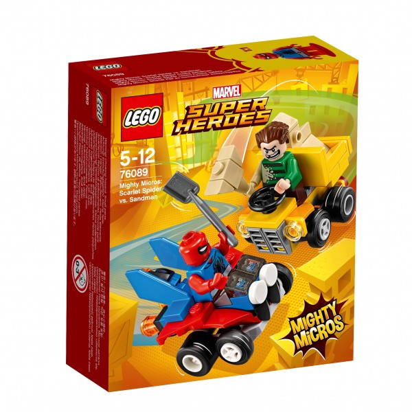 LEGO® Marvel Super Heroes 76089 Mighty Micros: Scarlet Spider vs. Sandman