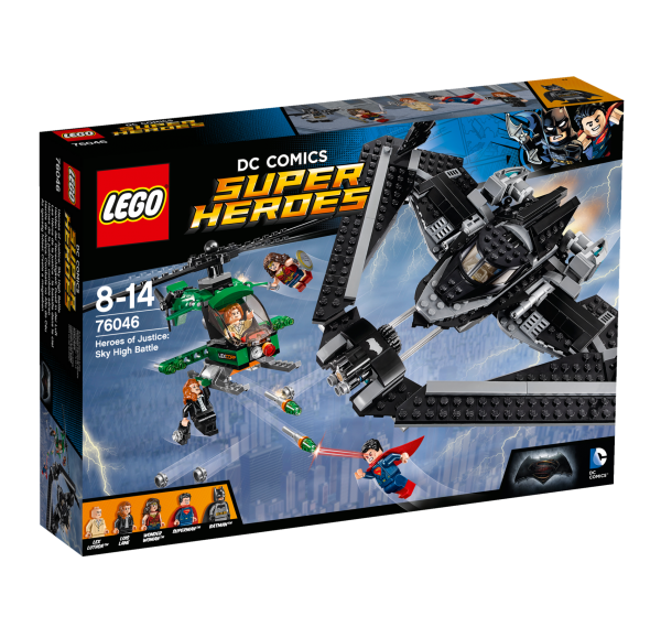 LEGO® DC Universe Super Heroes 76046 Helden der Gerechtigkeit: Duell in der Luft